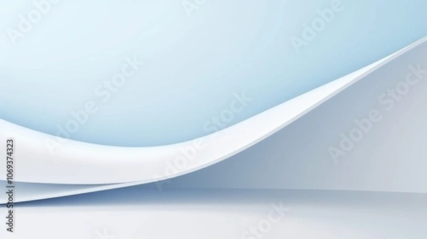 Fototapeta Abstract light blue background