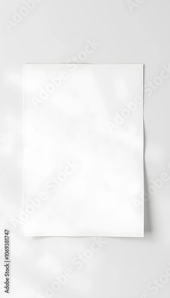 Fototapeta Blank branding stationery set on gray paper background. Responsive design template isolated with white highlights, png