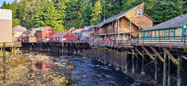 Fototapeta Ketchikan street