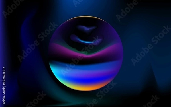 Obraz background with rays