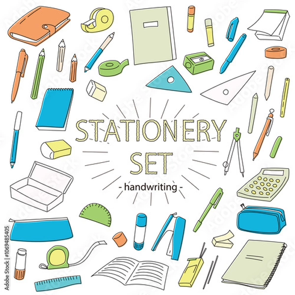 Obraz STATIONERY SET