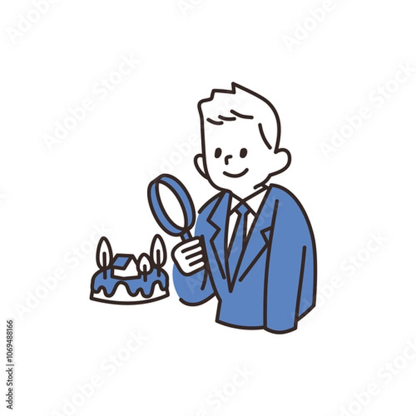 Obraz サラリーマン　発見