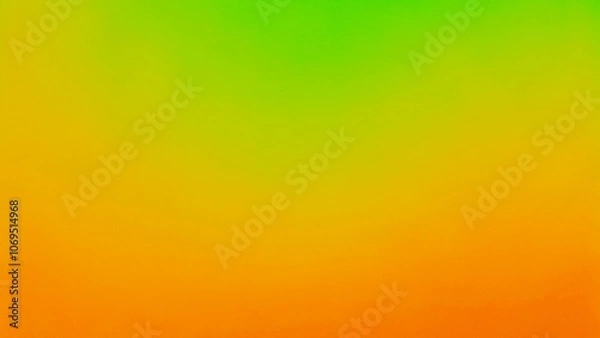 Fototapeta Bright orange to green gradient background with smooth transitions between colors. Perfect for modern designs, or as a photography backdrop. Digital engineering
