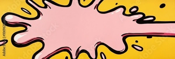 Fototapeta Background with copy space for products or text in the middle.