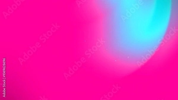 Fototapeta Pink and blue gradient background with white specks suitable for fashion blog banners, social media posts, website headers, and presentations.