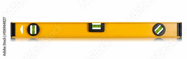 Fototapeta Yellow building level