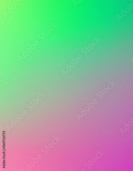 Fototapeta Abstract Green and Pink Gradient Background