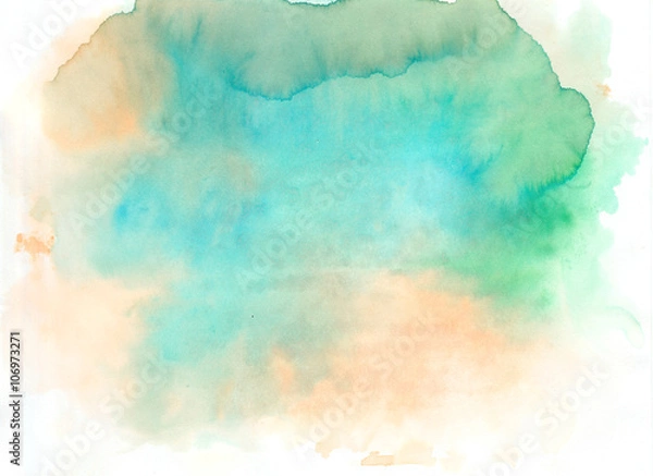 Fototapeta watercolor background mix