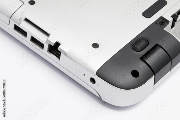 Obraz Elements of the modern notebook, makro foto