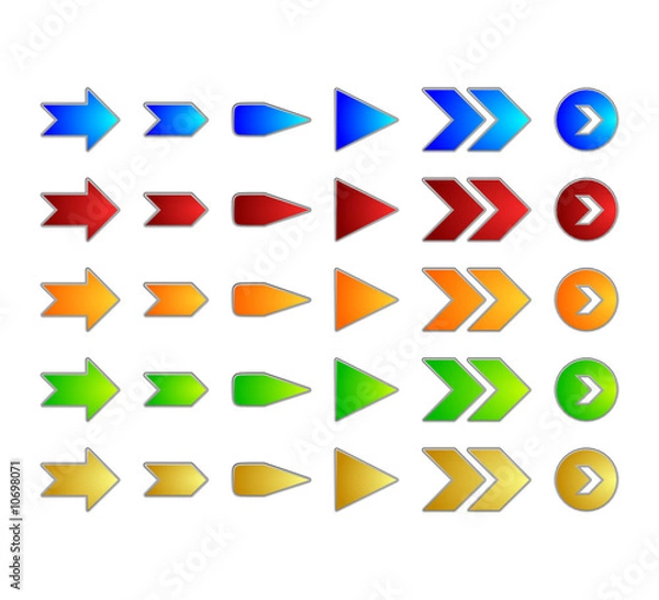 Fototapeta arrows - vector