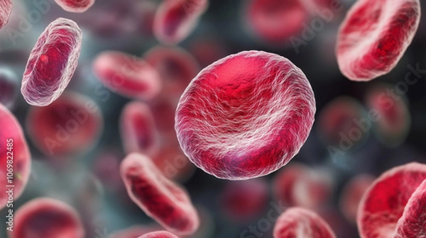 Obraz Red blood cells