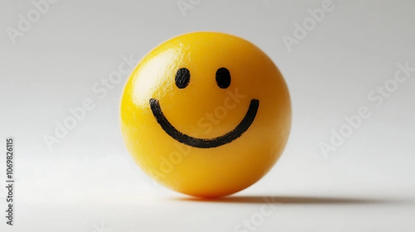 Fototapeta smiley face with eggs