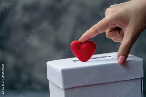 Fototapeta donation concept 