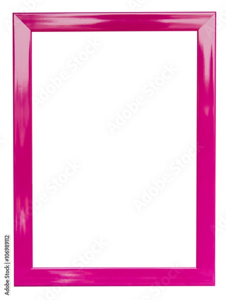 Fototapeta pink frame abstract background has clipping path