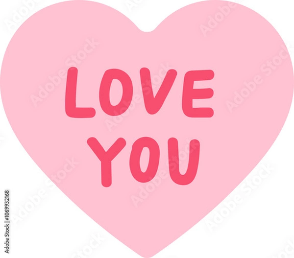 Obraz 러브문구하트