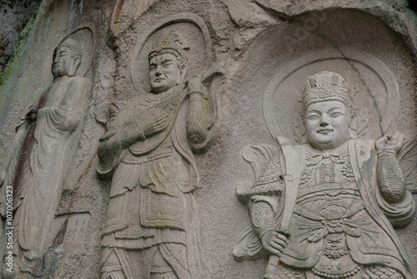Obraz Seokbulsa temple statues
