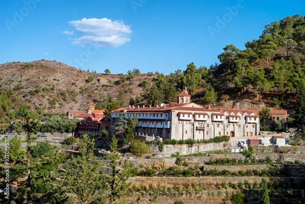 Obraz Mountain monastery in Cyprus