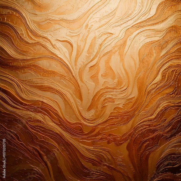 Fototapeta Abstract golden texture with embosses