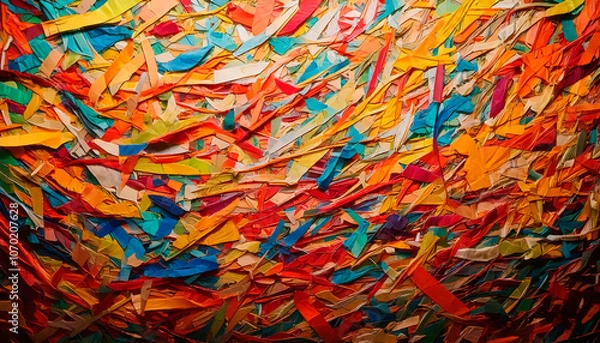 Fototapeta Colorful background for interior design