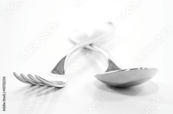Obraz Gabel und Löffel