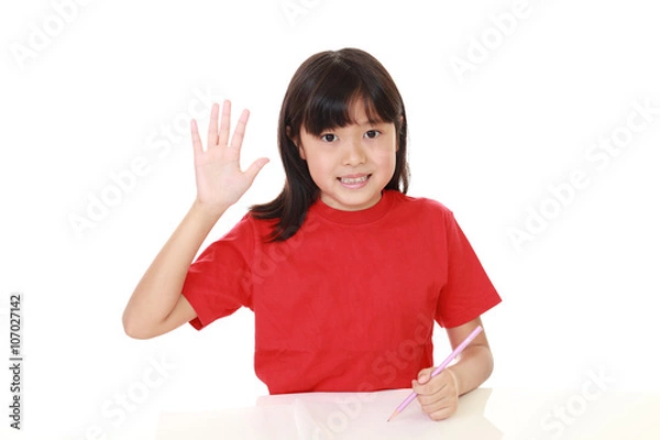 Obraz 笑顔の女の子