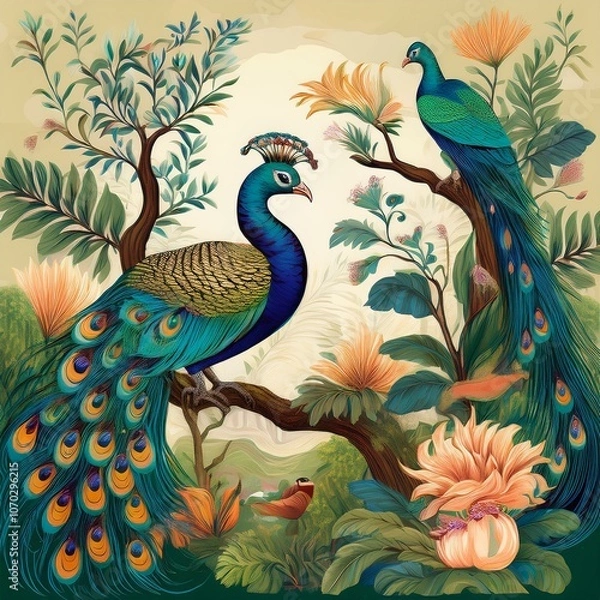 Obraz Lush Jungle Paradise