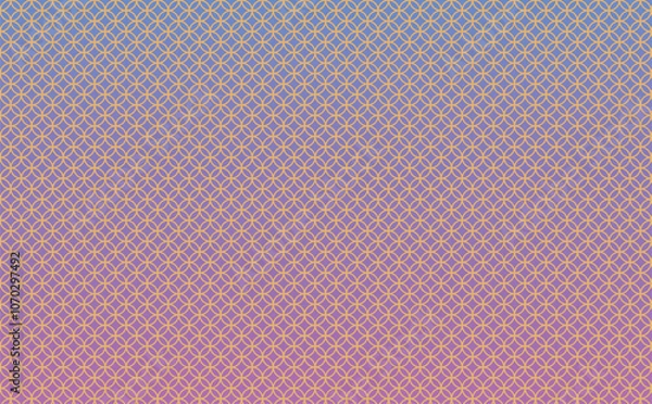 Fototapeta 七宝模様の壁紙