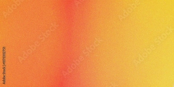 Obraz Abstract orange gradient background, grainy noise texture gradient