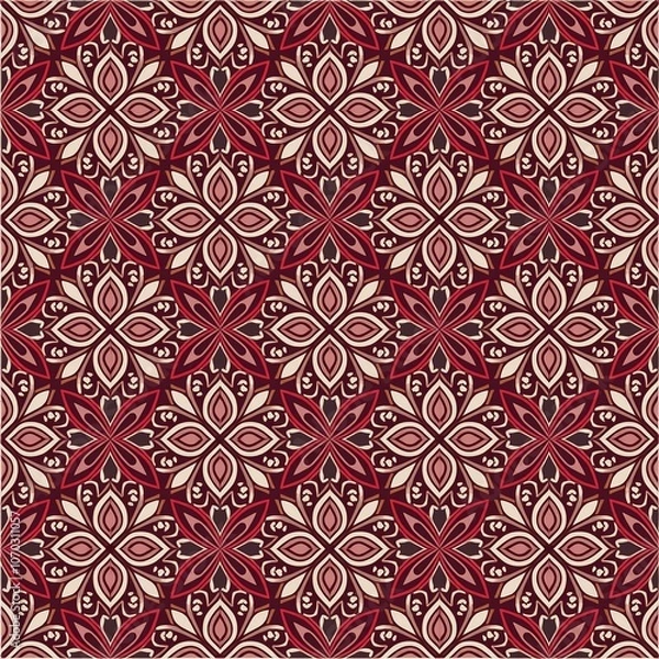 Obraz Ornate Foliage Pattern