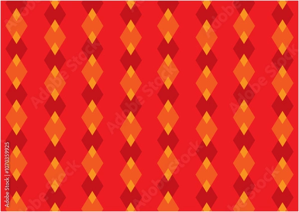 Obraz クリスマスをイメージしたシンプルな背景イラスト