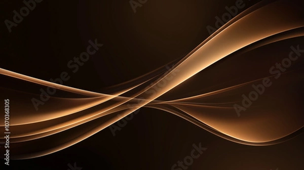 Fototapeta Brown and bronze abstract background