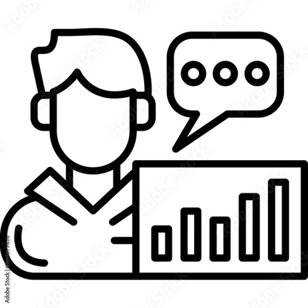 Fototapeta Professional Development Icon