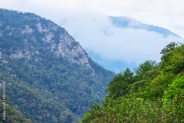 Obraz landscape with clouds