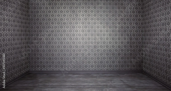 Obraz Old grunge room, retro, vintage background