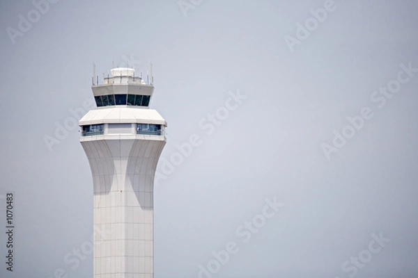Fototapeta airport control tower