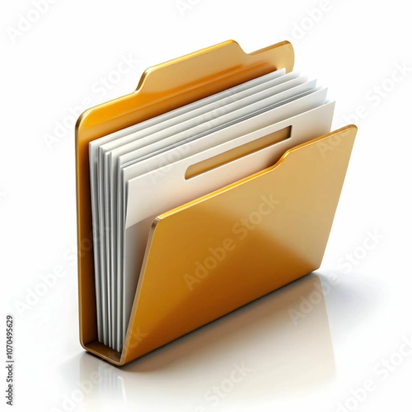 Fototapeta A file is a tool used to store documents, organized