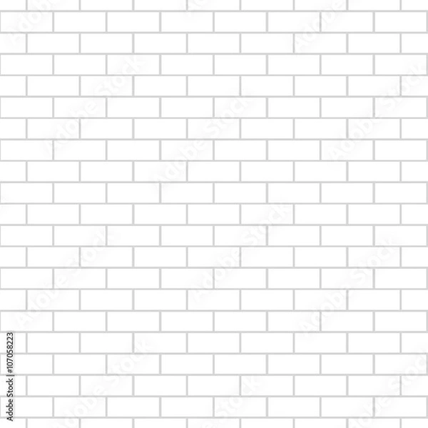 Fototapeta Seamless brick pattern
