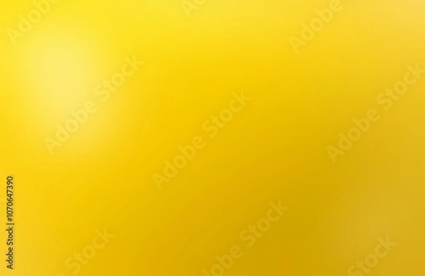 Fototapeta Yellow bold gloss plastic texture. Perfect stainless reflective empty background.