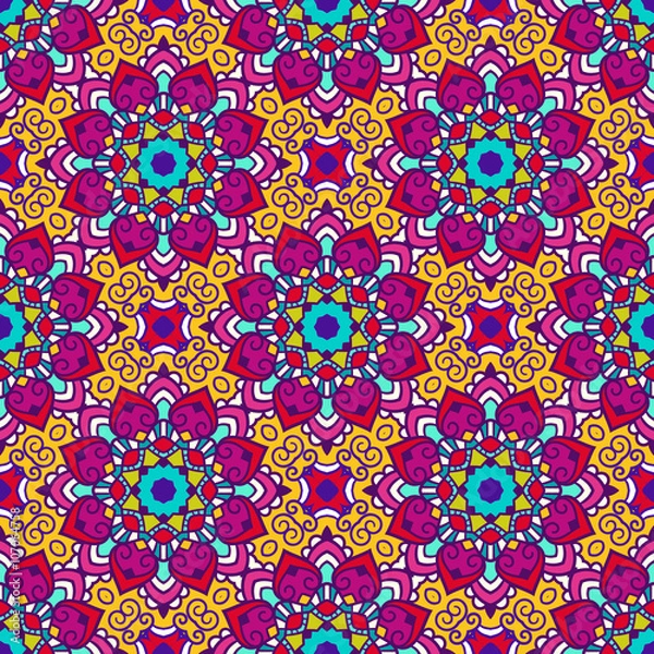 Fototapeta Ethnic seamless pattern