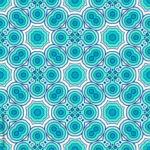 Fototapeta Ethnic seamless pattern
