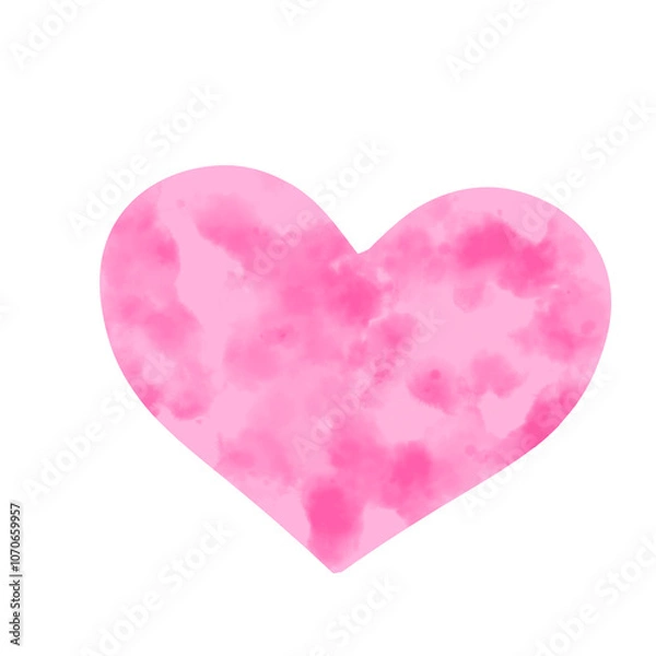 Obraz pink heart