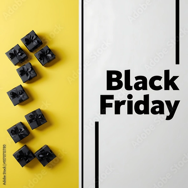 Fototapeta Black Friday | Discount | Sales | Product - Generative AI