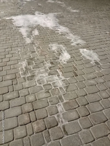 Fototapeta stone pavement