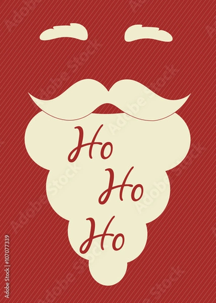 Obraz Santa Claus shape.