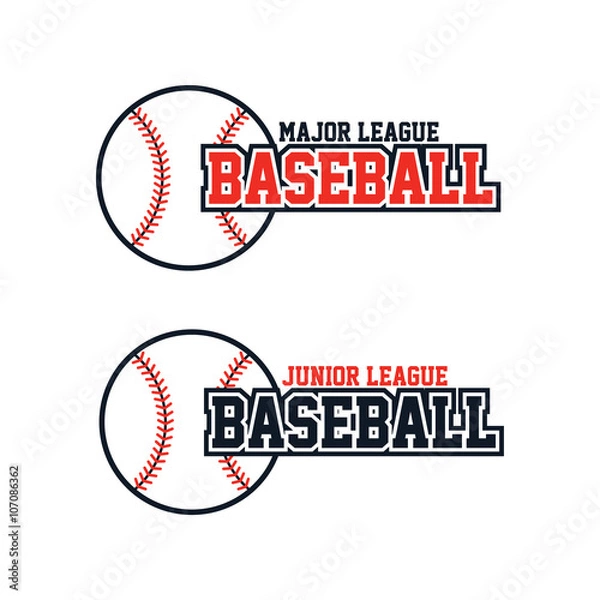 Obraz baseball league theme