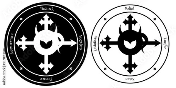 Obraz KOMPAS LUCYFERA