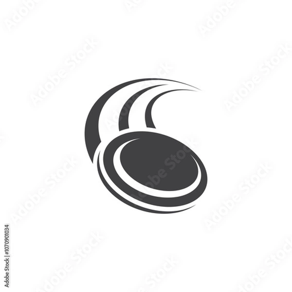 Obraz frisbee icon vector