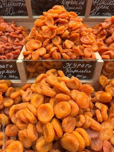Fototapeta dried fruits and nuts