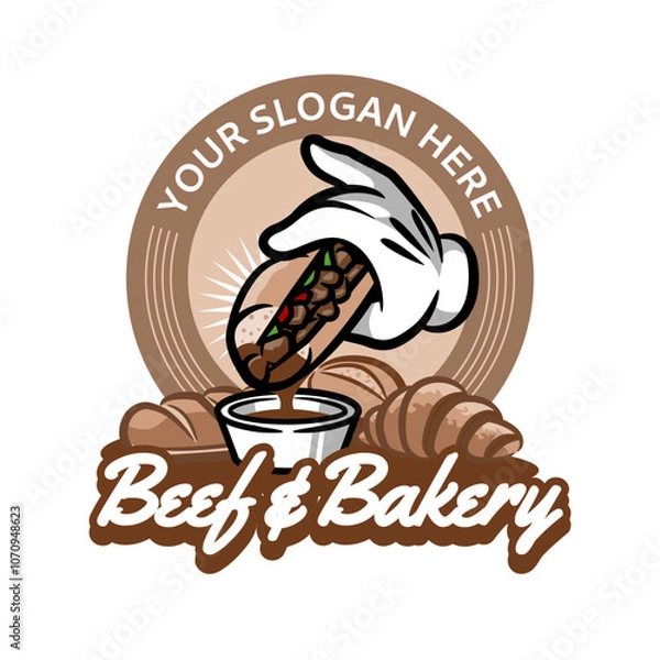 Obraz bakery logo