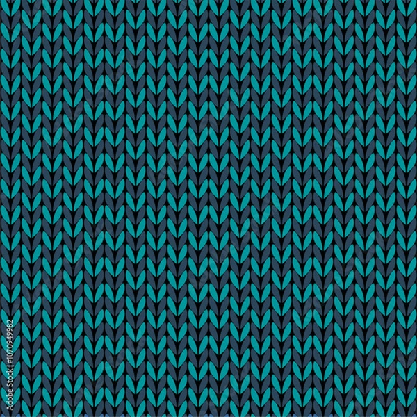 Obraz Knitted background pattern wallpaper knitting decorative print handmade textile knitting handiwork